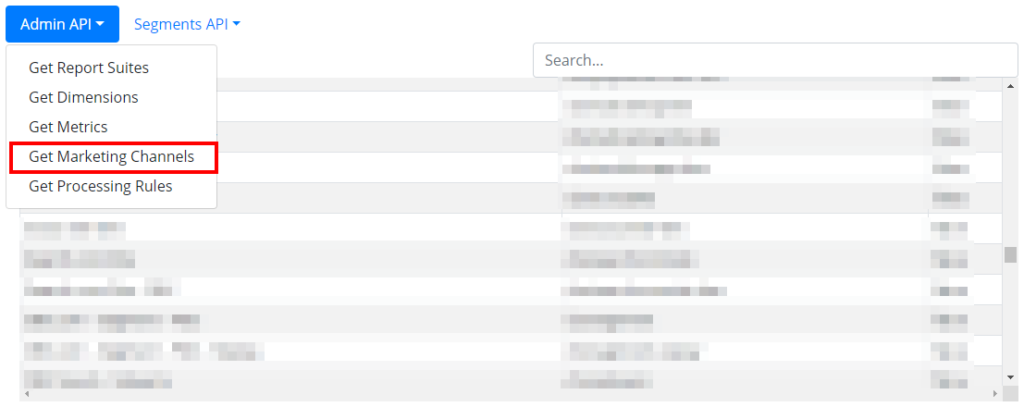 Adobe Admin Api Get Marketing Channels
