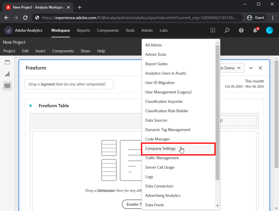 adobe admin console api credentials