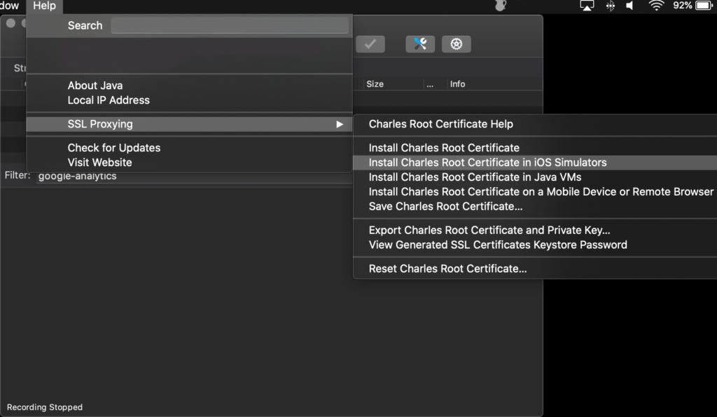 Install Charles Root Certificate On Ios Simulator